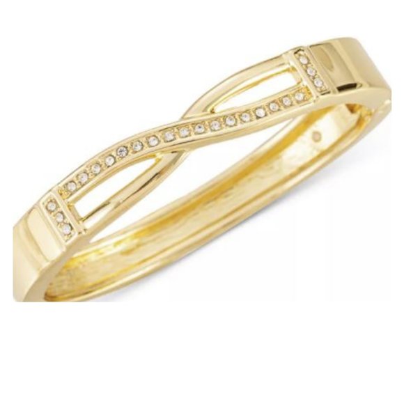 NEW Charter Club Criss Cross Bangle Bracelet - Picture 3 of 8